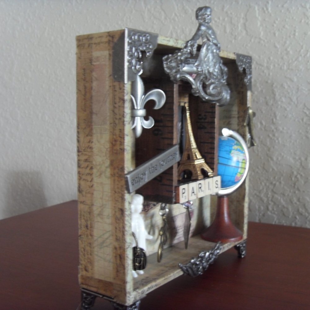 Paris France Shadow Box - Picture 9 of 13